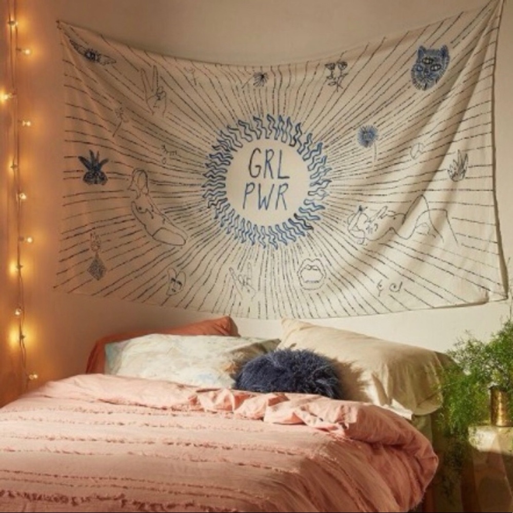 GRL PWR tapestry